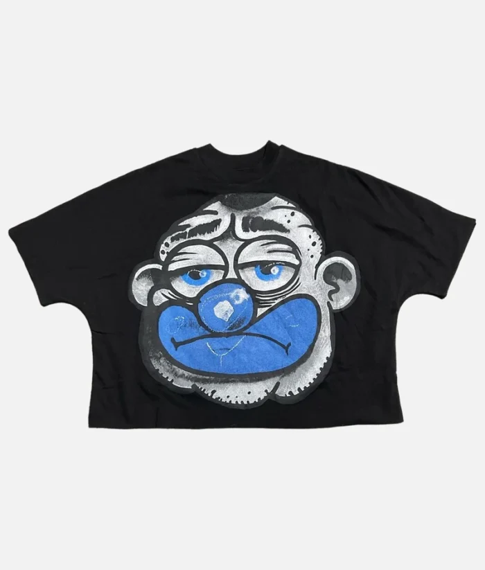 Billionaire Studios Bloo Frown Tee Black 2.webp