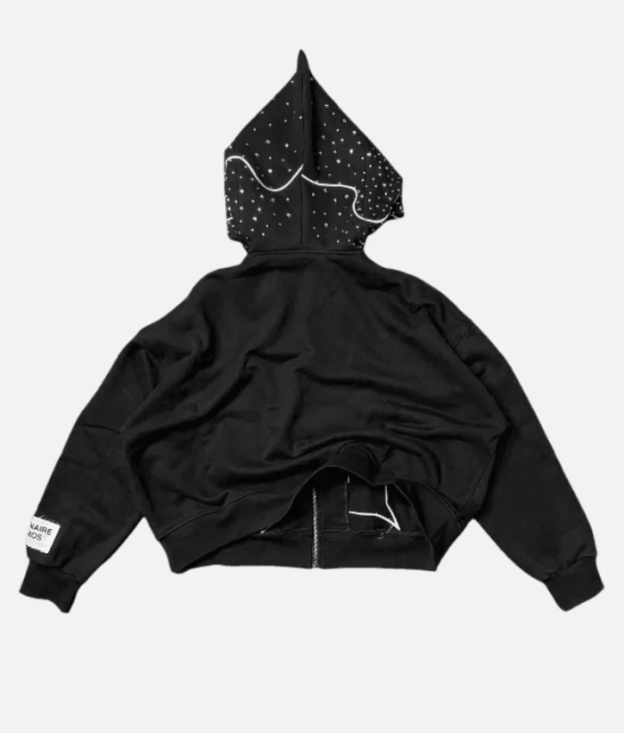 Billionaire Studios Bluto Mountain Zip Hoodie Black 1.webp