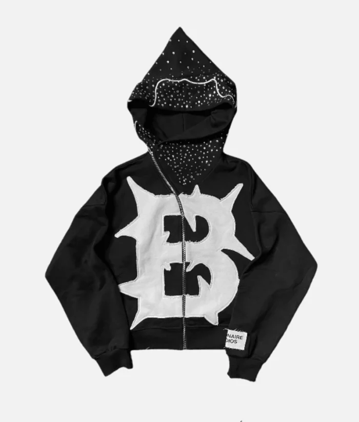 Billionaire Studios Bluto Mountain Zip Hoodie Black.webp